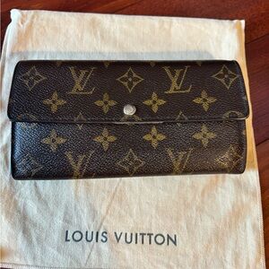 Louis Vuitton Brown Monogram Wallet